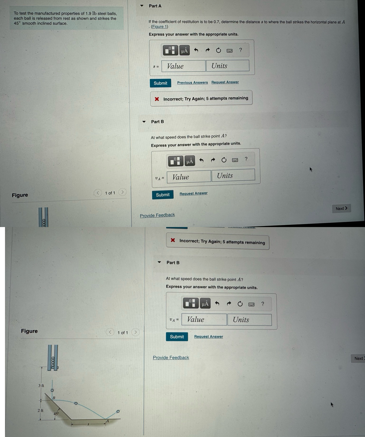To test the manufactured properties of 1 . 9 lb