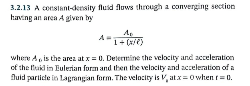 3 . 2 . 1 3 A constant - density fluid flows