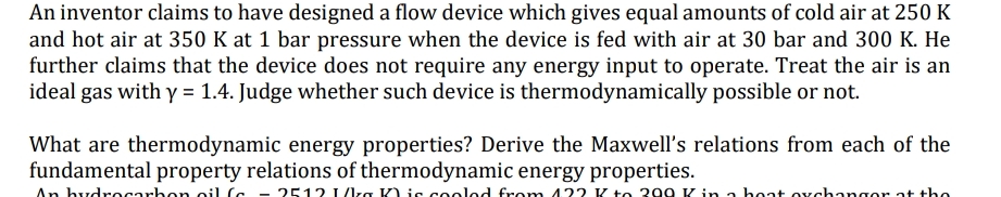 An inventor claims to have designed a flow device