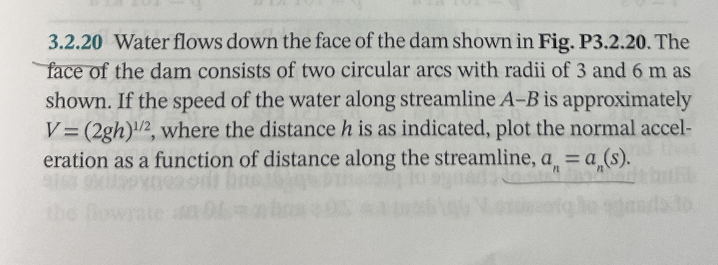 3 . 2 . 2 0 Water flows down the face of the dam