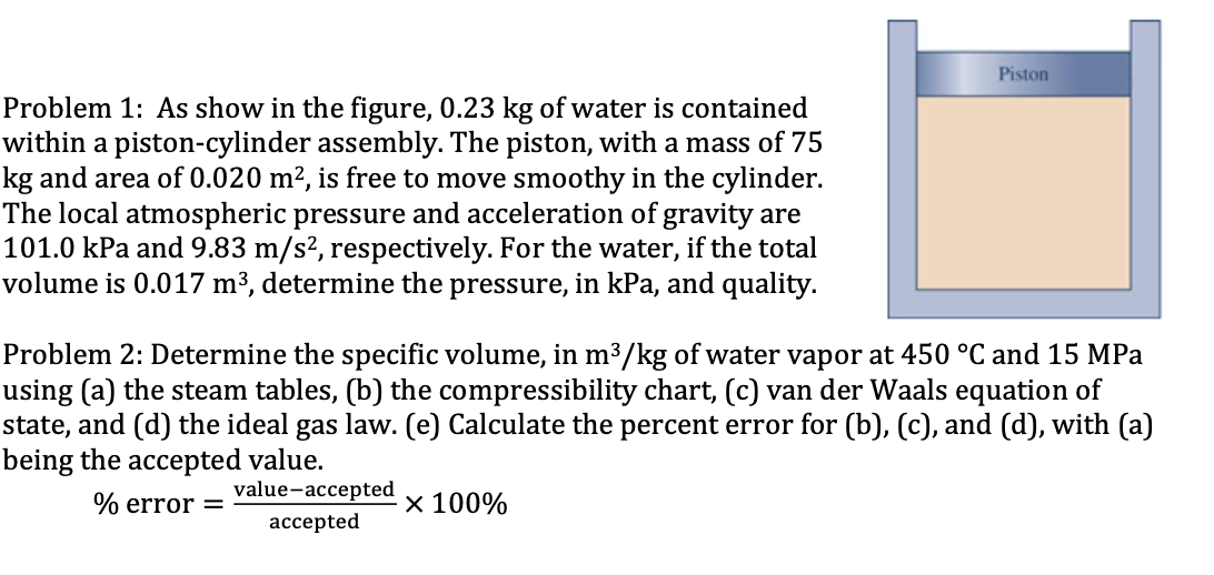 Problem 1 : As show in the figure, 0 . 2 3 kg of
