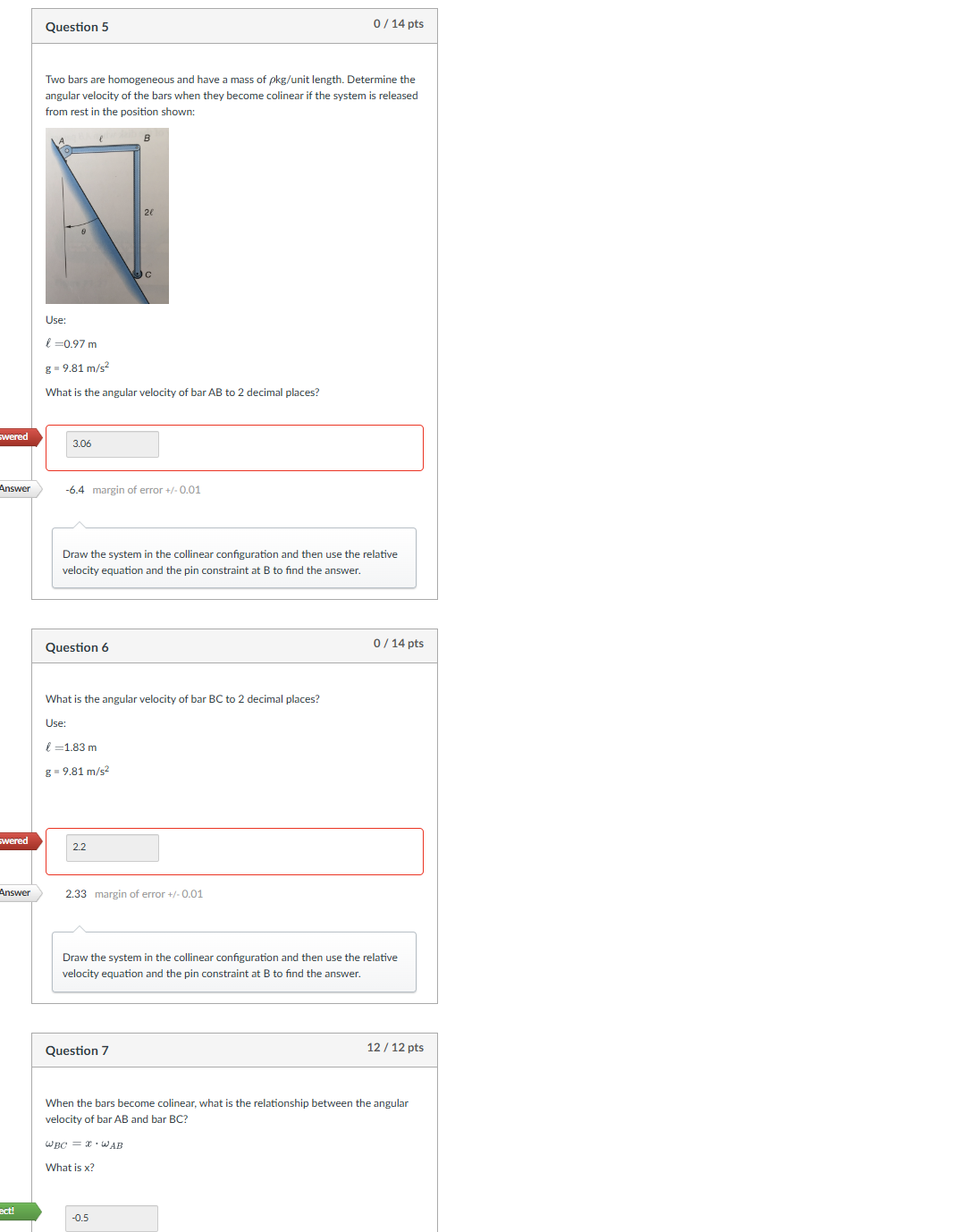 Correct answers in red can you show me how to get