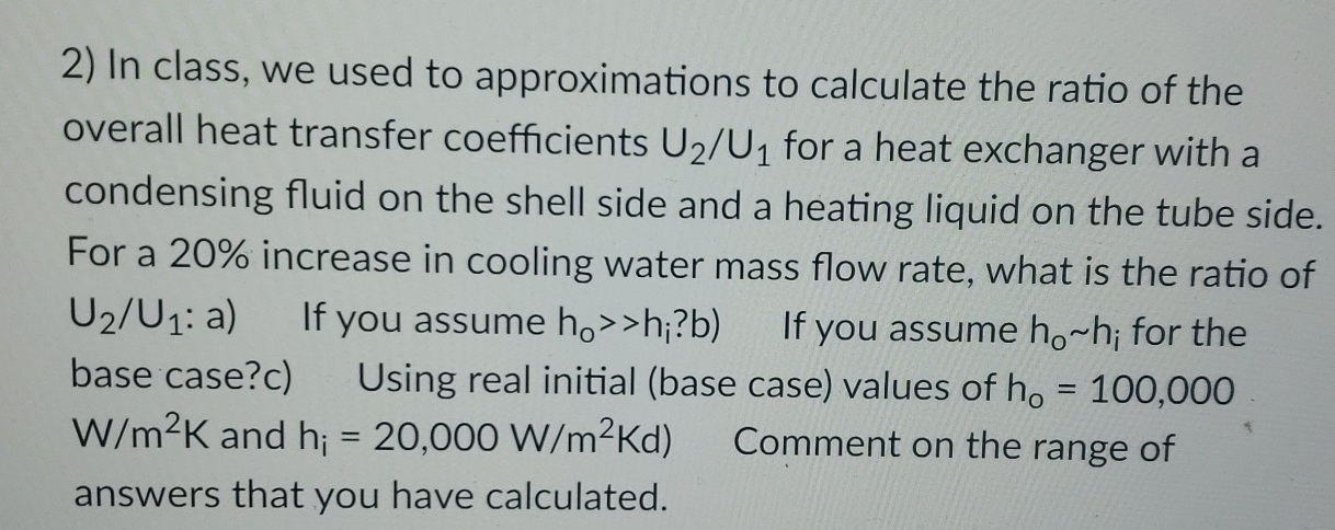 In class, we used to approximations to calculate