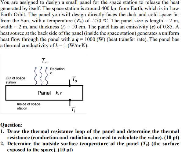Question: \ ( \ square \ ) 1 . Draw the thermal