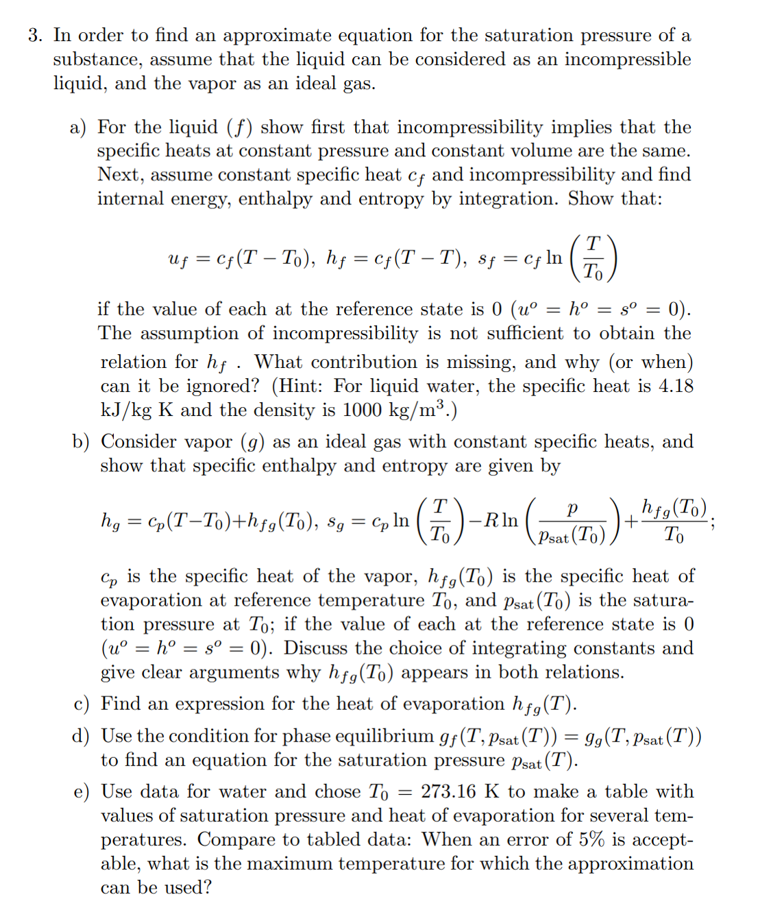 In order to find an approximate equation for the