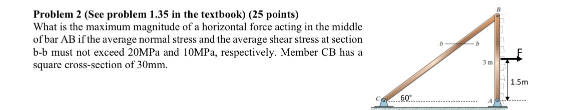 Problem 2 ( See problem 1 . 3 5 in the textbook )