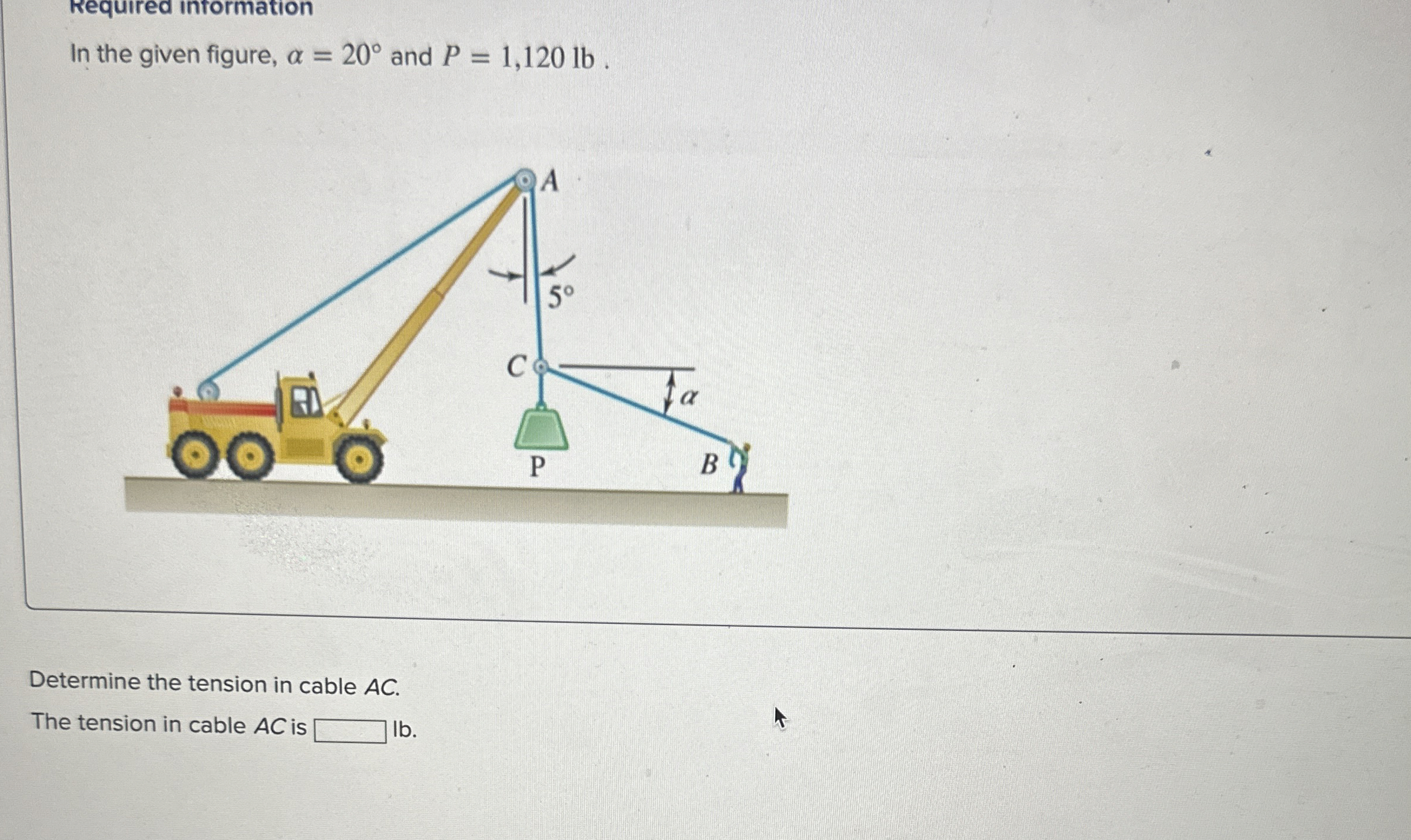 Requirea information In the given figure, = 2 0