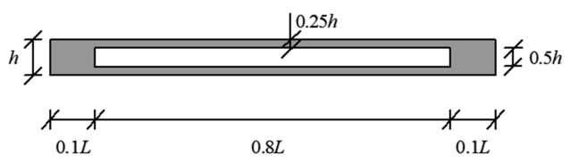 The figure above shows a special beam element