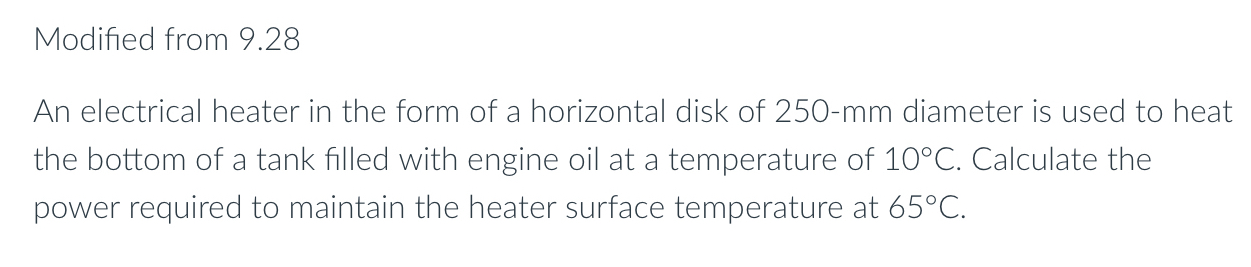 Modified from 9 . 2 8 An electrical heater in the