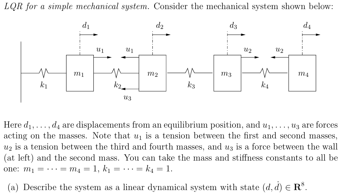 Here d 1 , dots, d 4 are displacements from an