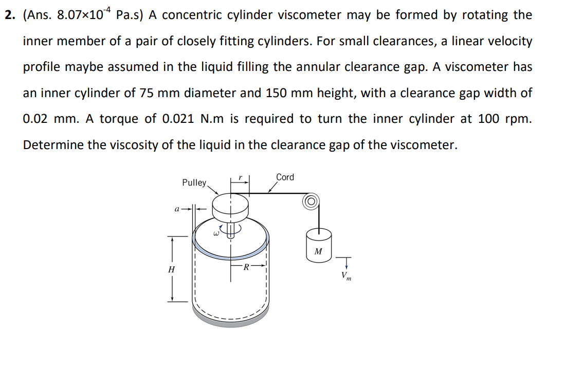 2 . ( Ans . \ ( 8 . 0 7 \ times 1 0 ^ { - 4 } \ )