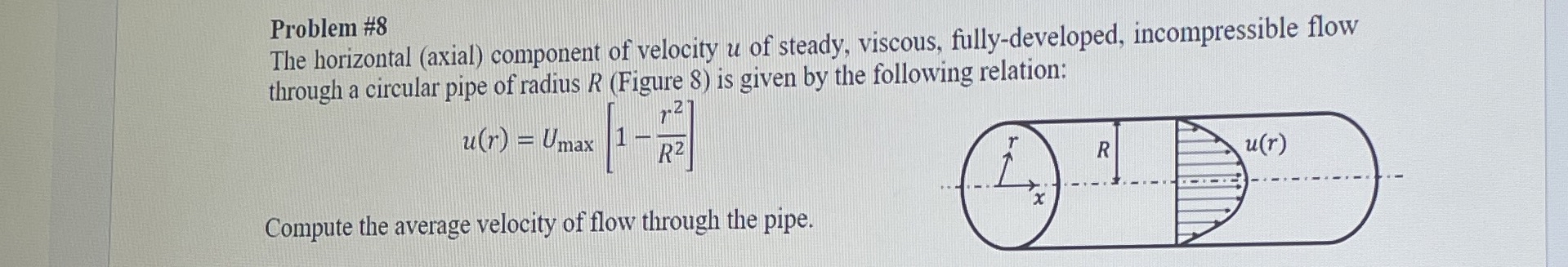 Problem # 8 The horizontal ( axial ) component of