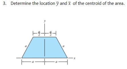 Determine the location ( y ) and { x } of the