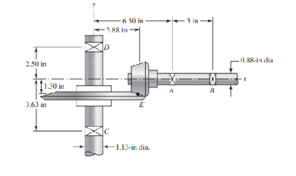 Problem 3 ( 2 5 points ) . In the figure, shaft