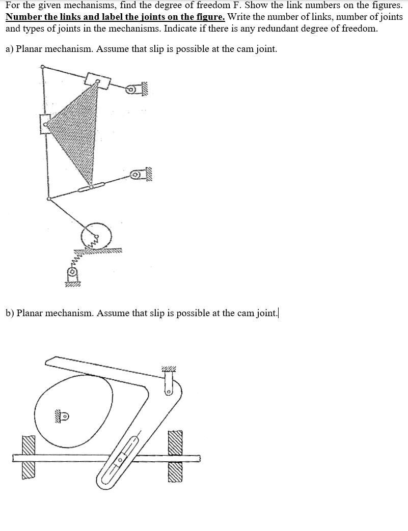 use this equation and find link = l joint = j