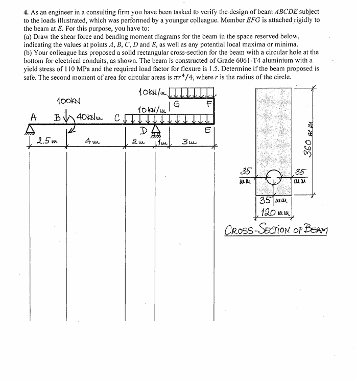 3 . The long dam and pedestrian walkway ABCDE is