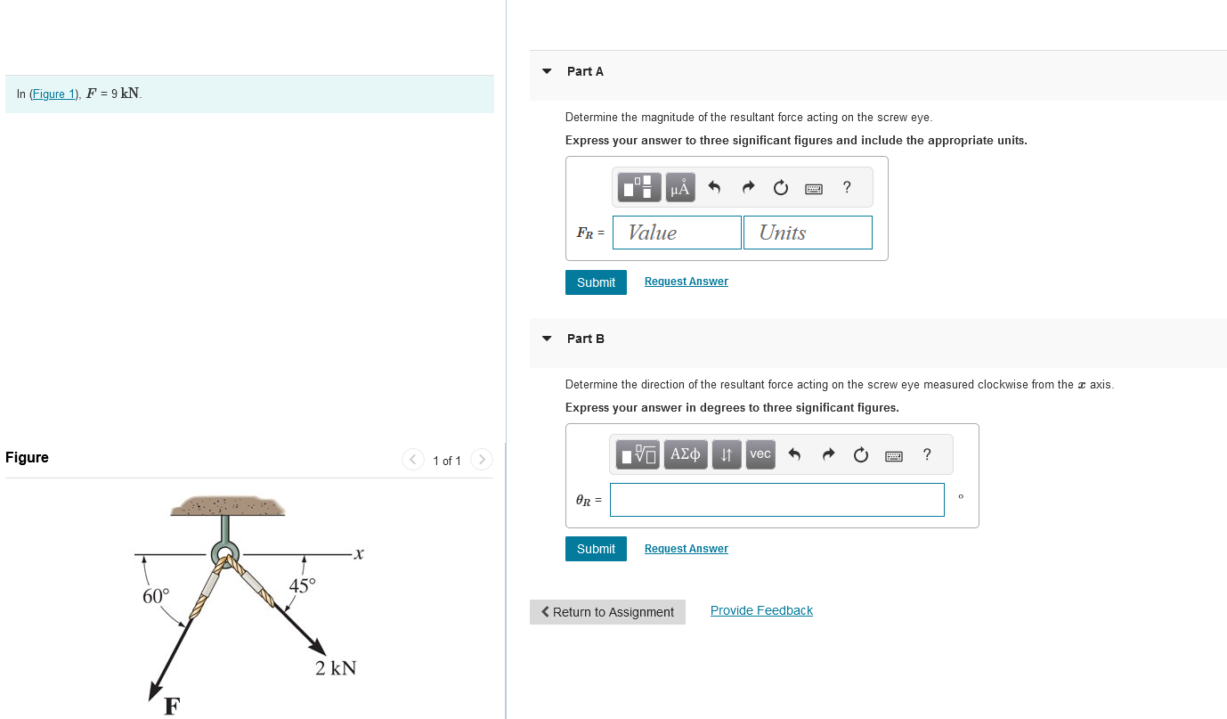 l n ( Figure 1 ) , F = 9 k N . Figure 1 of 1 Part