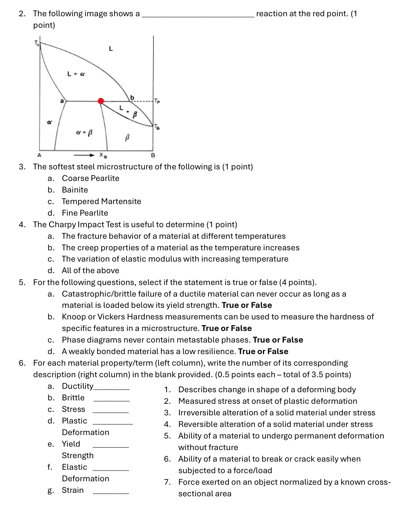 The following image shows a reaction at the red