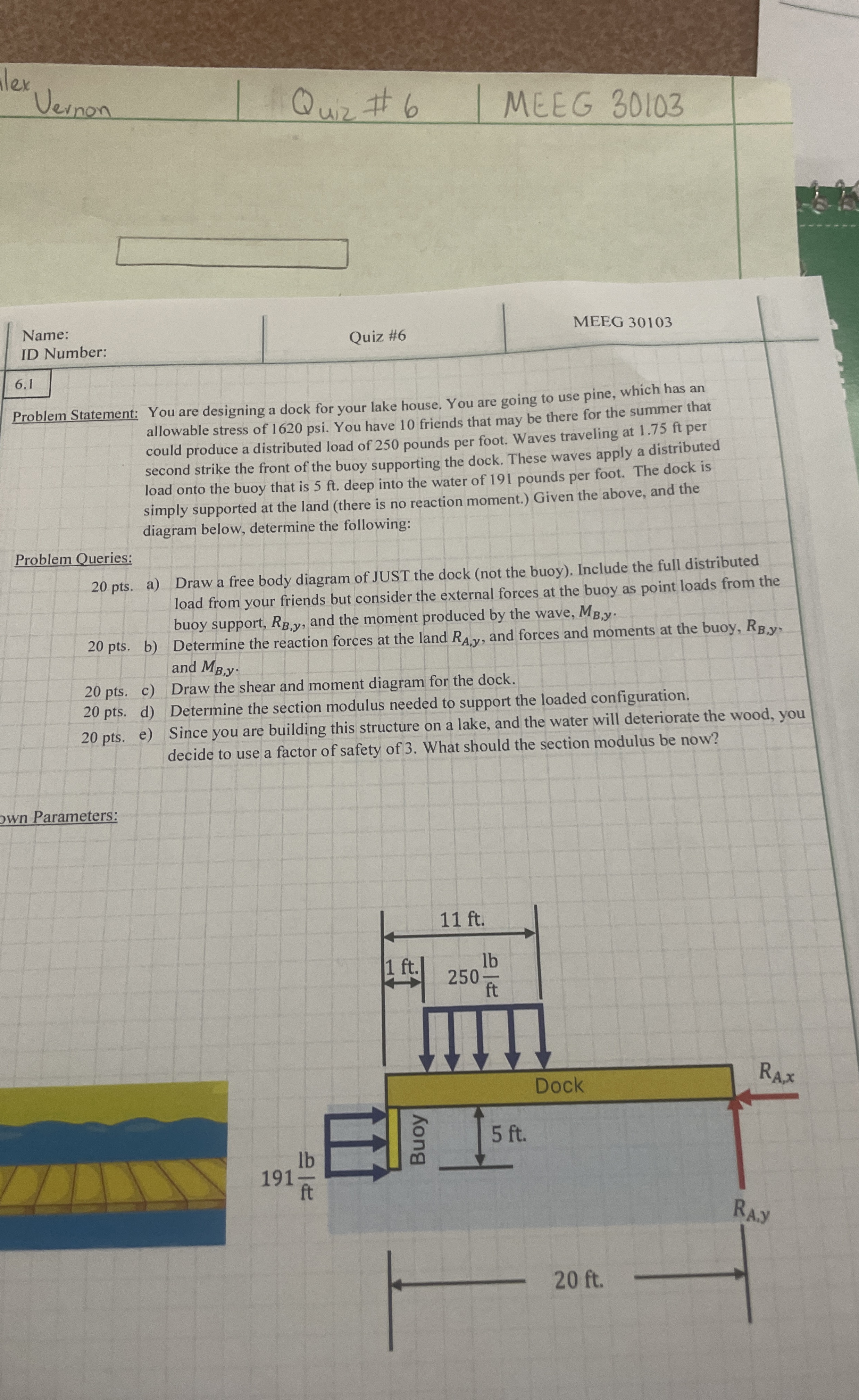 Problem II ( 7 0 Points ) On the basis of