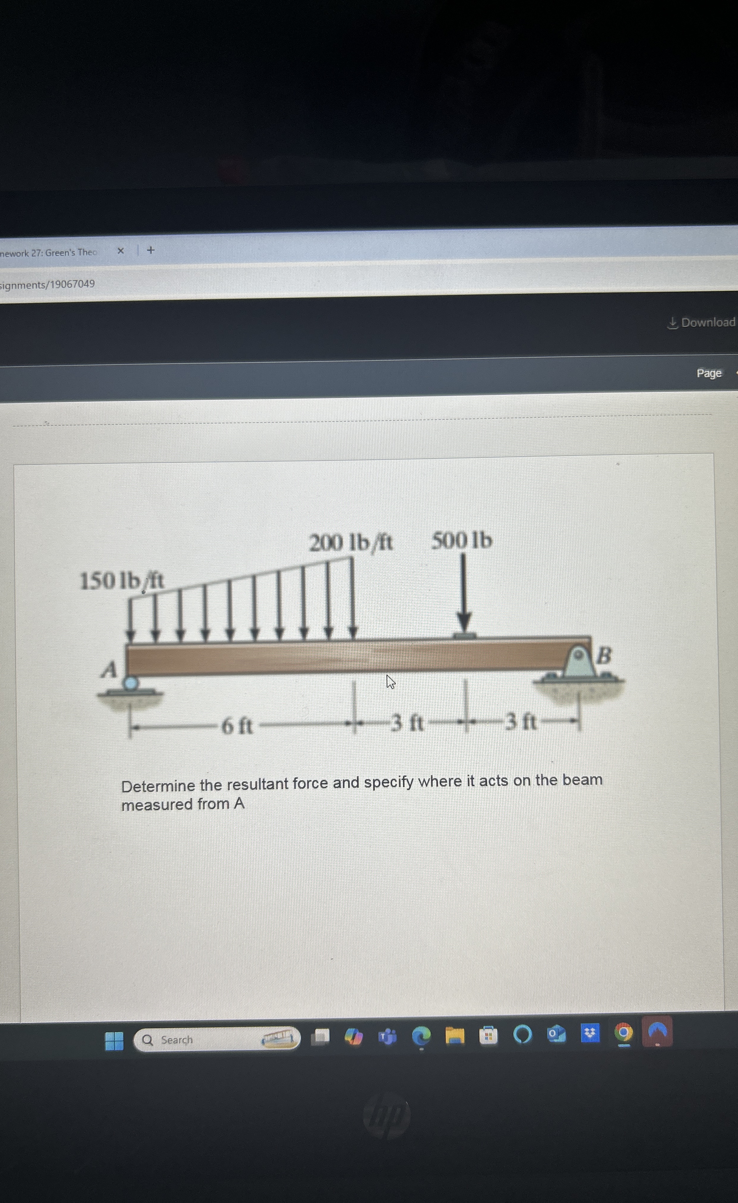 nework 2 7 : Green's Theo signments / 1 9 0 6 7 0