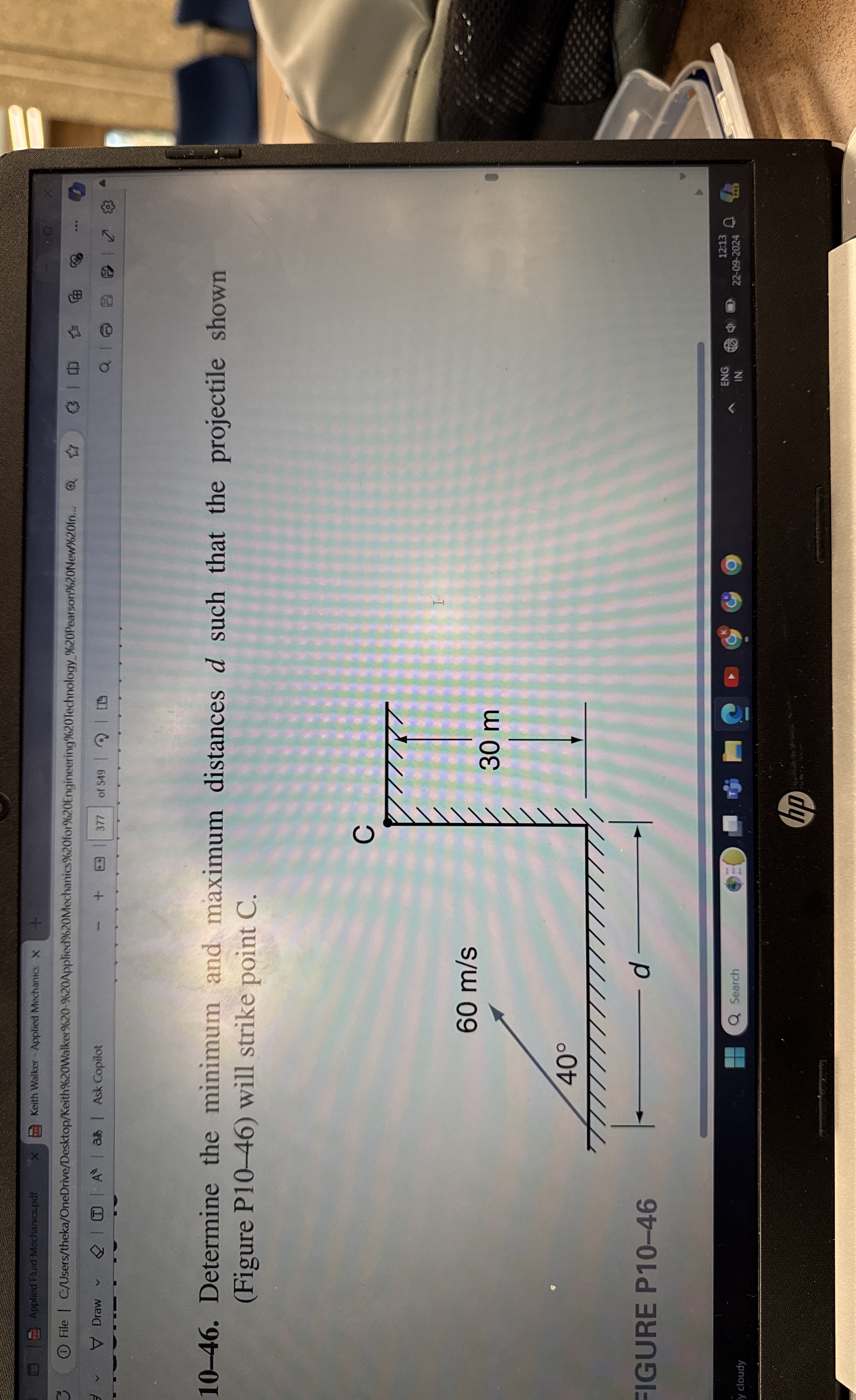 1 0 - 4 6 . Determine the minimum and maximum