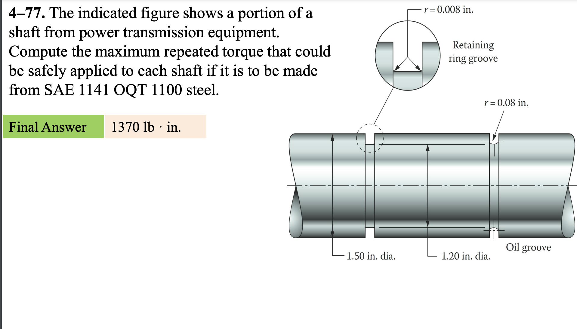 4 - 7 7 . The indicated figure shows a portion of