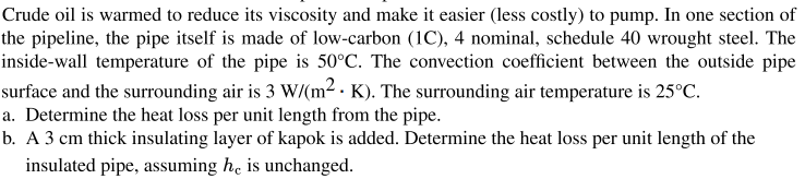 The textbook is Engineering Heat Transfer by