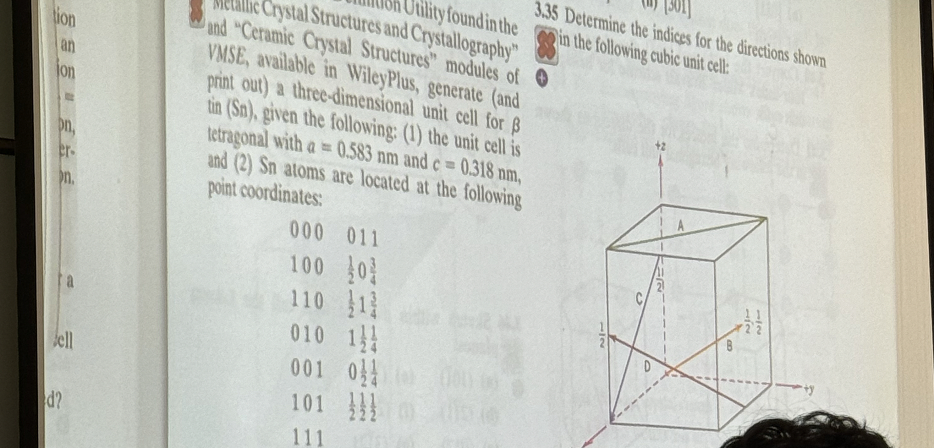 metalic Crystal Structures , Utility foundinthe