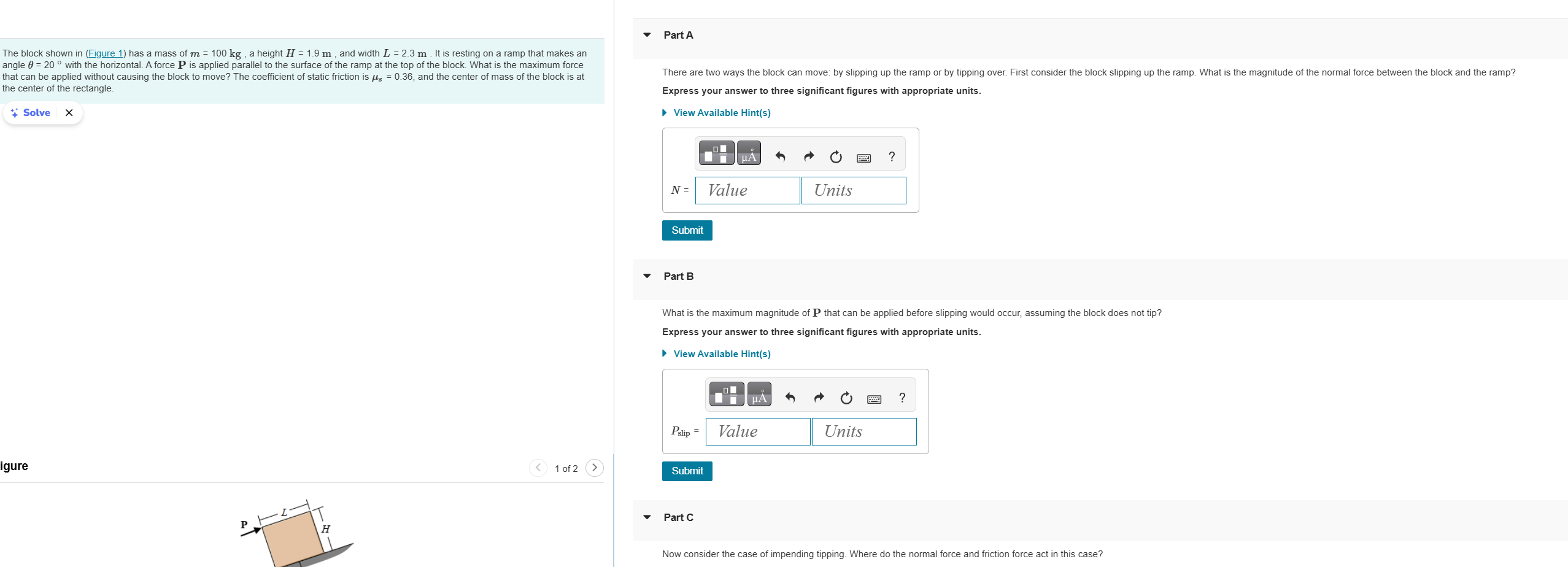 Part E What is the maximum magnitude of P that