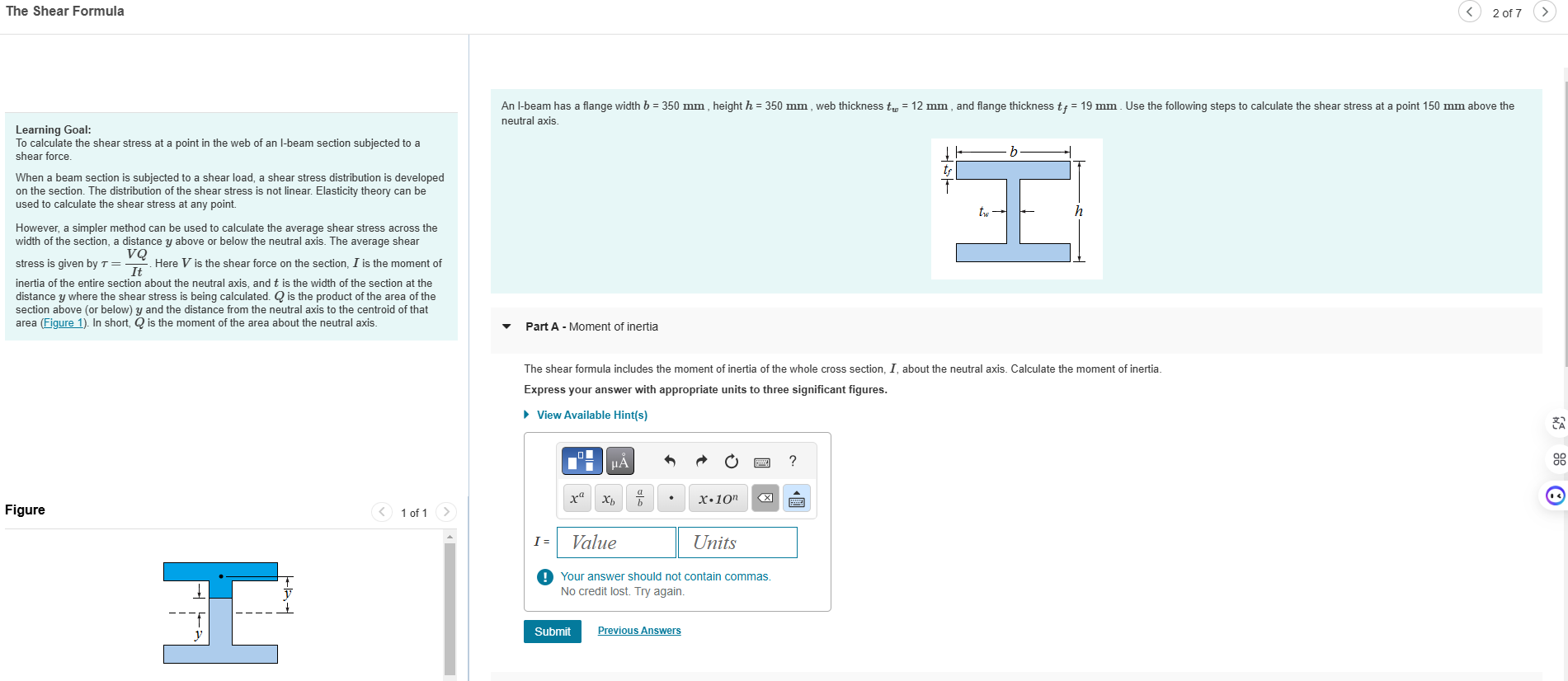 The Shear Formula Learning Goal: To calculate the