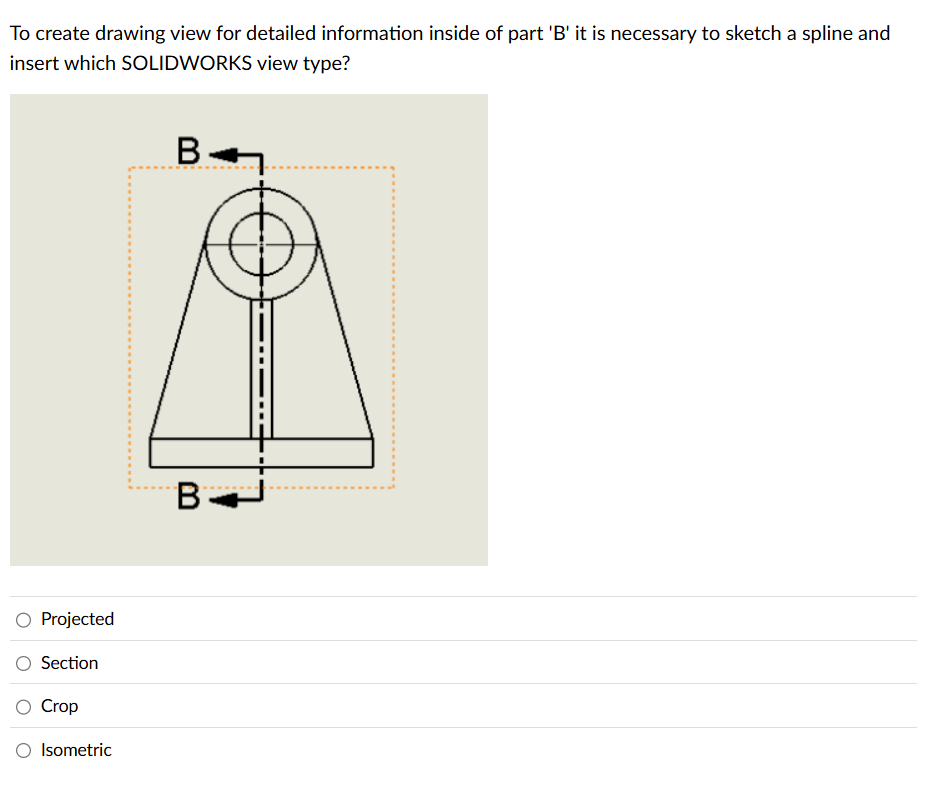 To create drawing view for detailed information