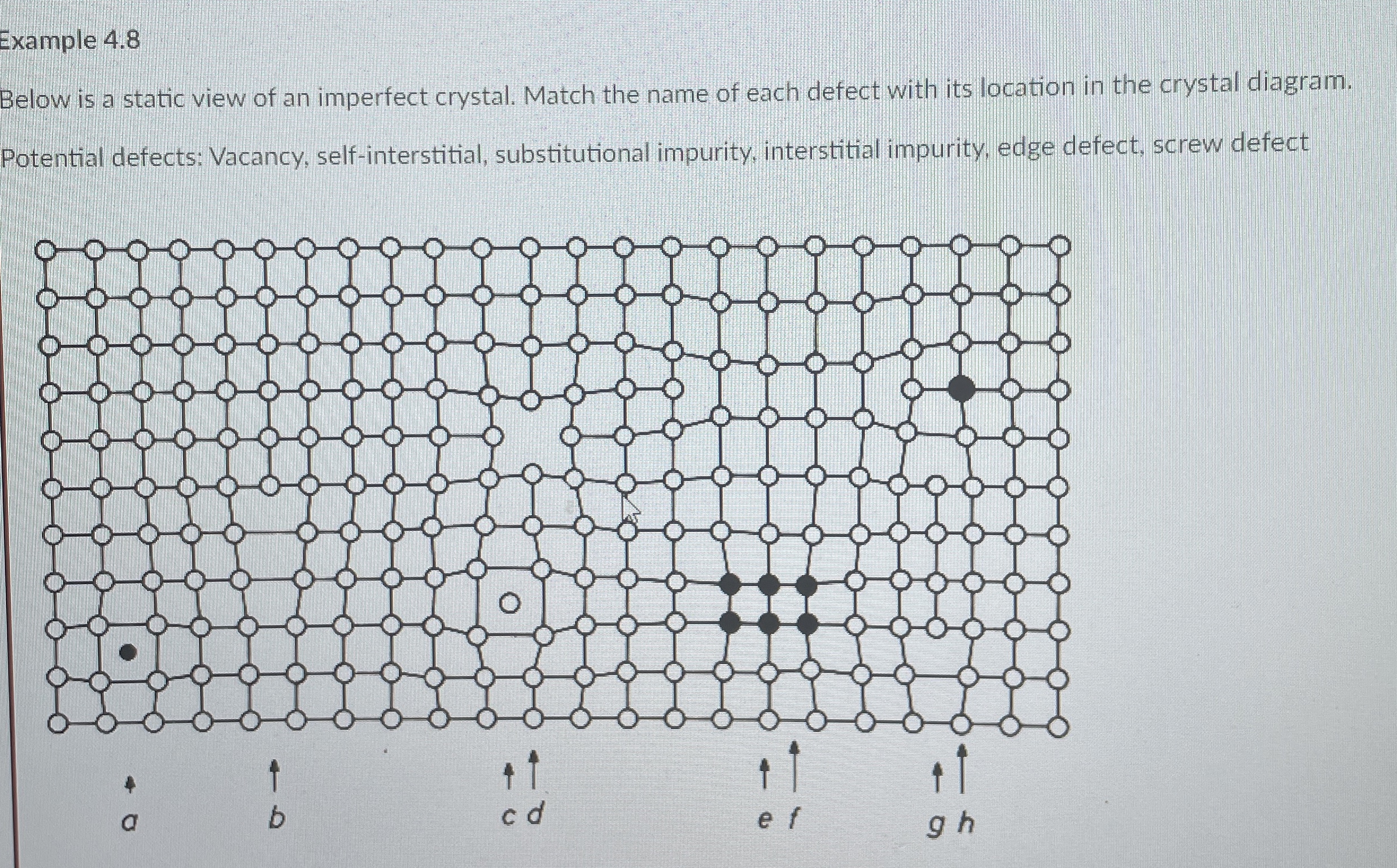 Example 4 . 8 Below is a static view of an