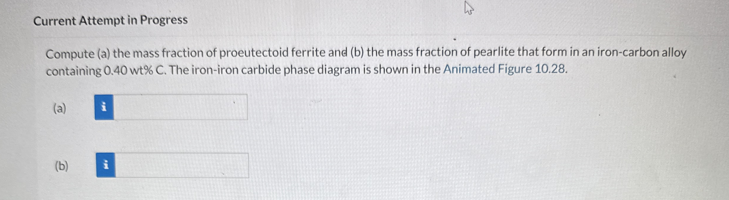 Current Attempt in Progress Compute ( a ) the