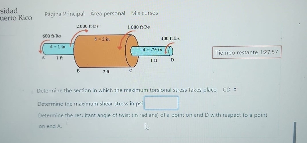 sidad uerto Rico P gina Principal rea personal