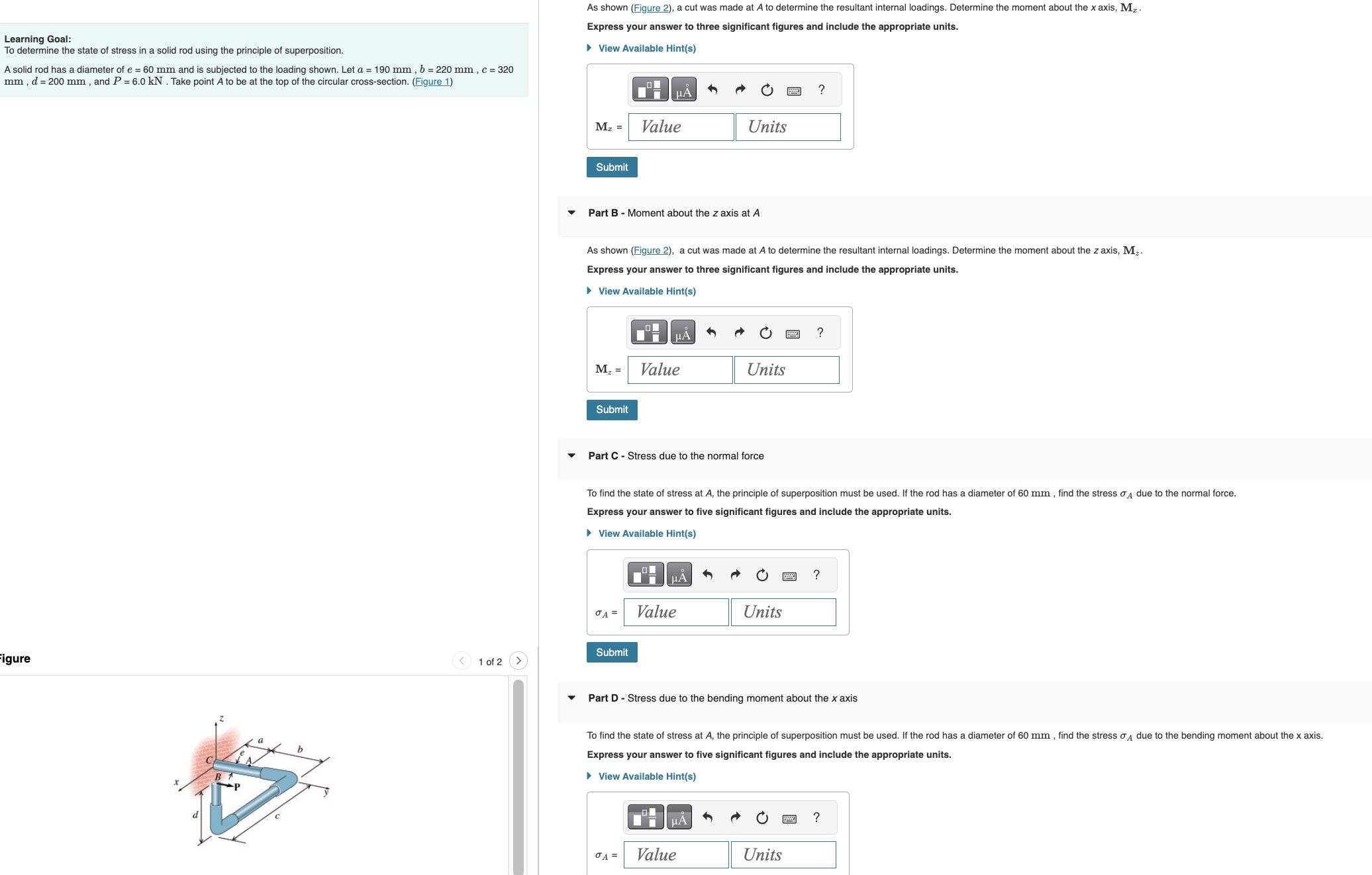 Learning Goal To determine the state of stress in