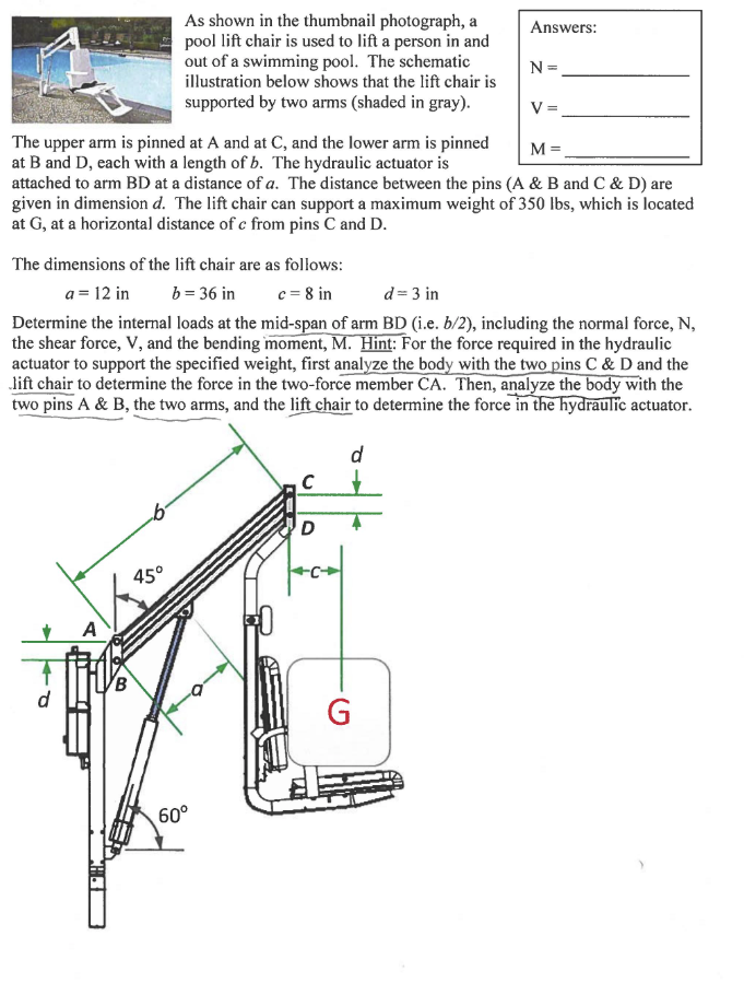 As shown in the thumbnail photograph, a pool lift