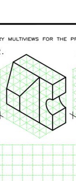 I need the front top and right sides drawn please