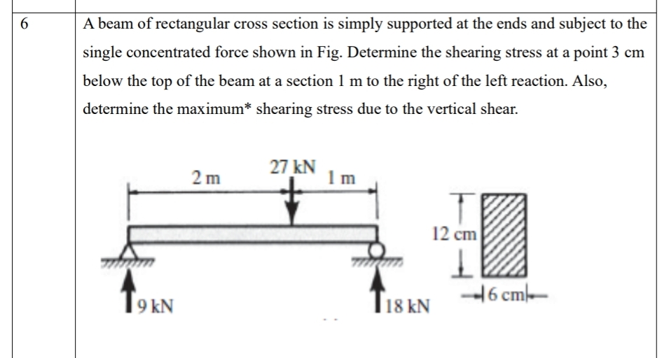 \ table [ [ 6 , \ table [ [ A beam of rectangular