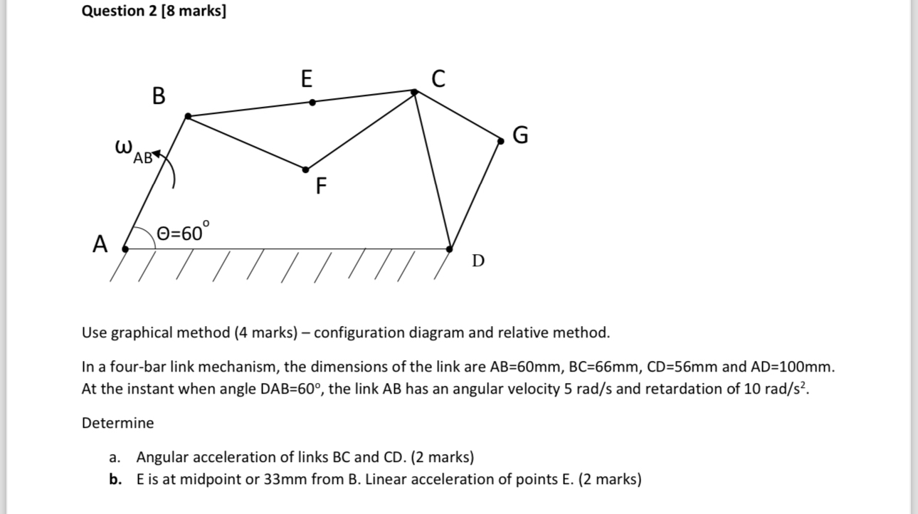 Question 2 [ 8 marks ] Use graphical method ( 4