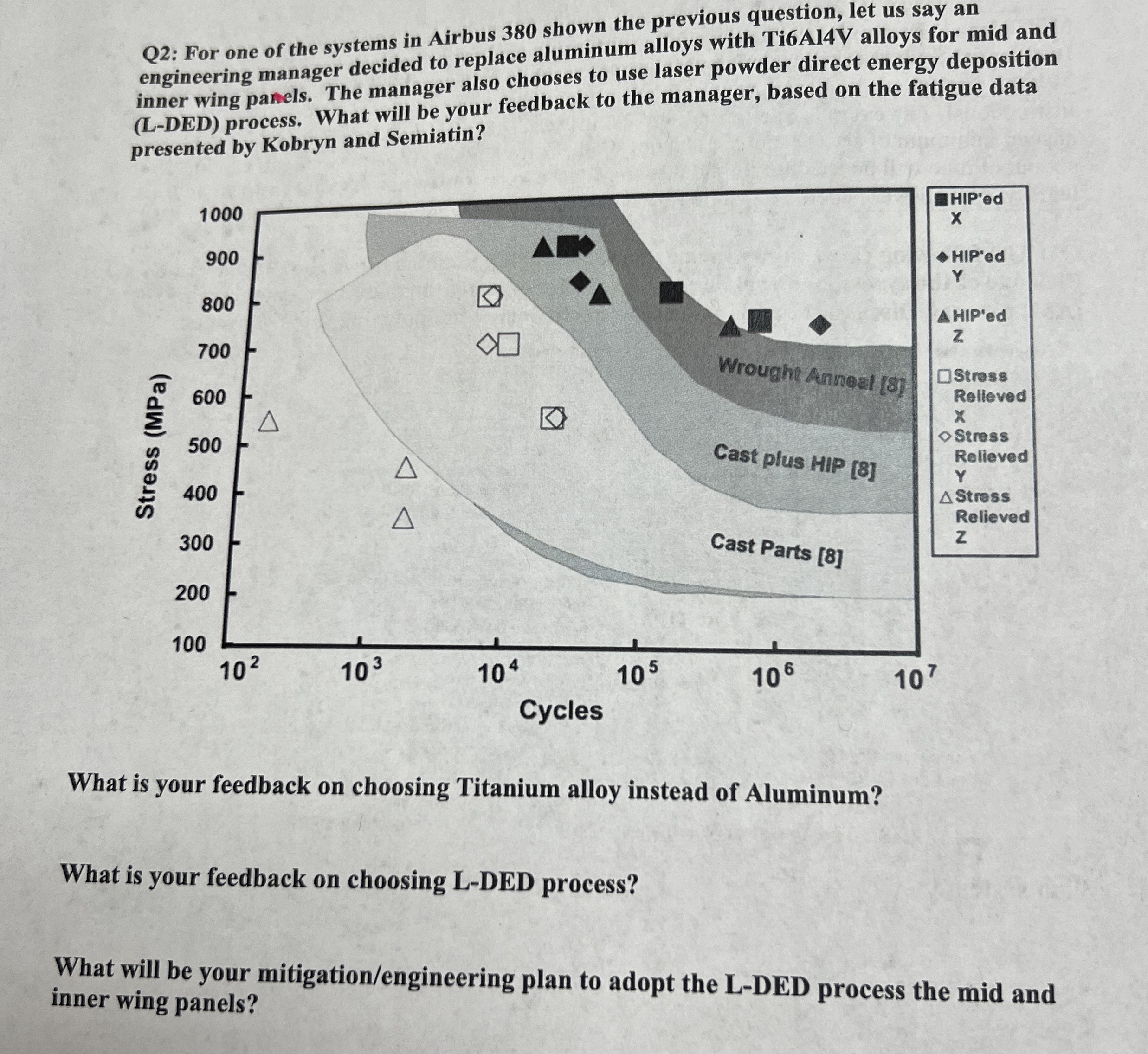 Q 2 : For one of the systems in Airbus 3 8 0