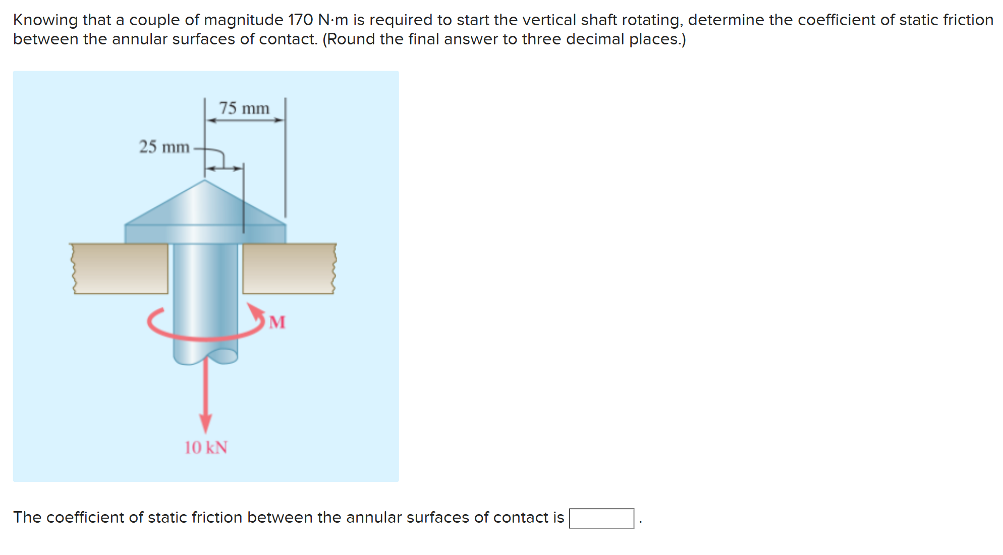 Knowing that a couple of magnitude \ ( 1 7 0 \