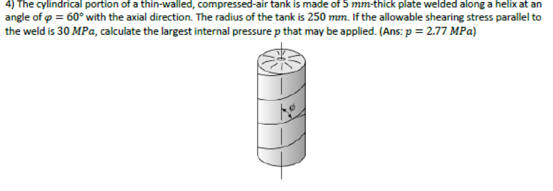 The cylindrical portion of a thin - walled,