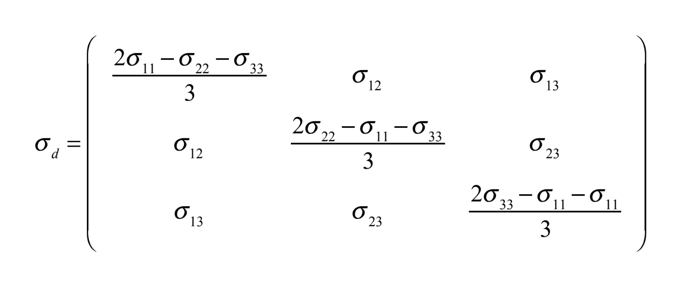 Find the mean stress of the following stress