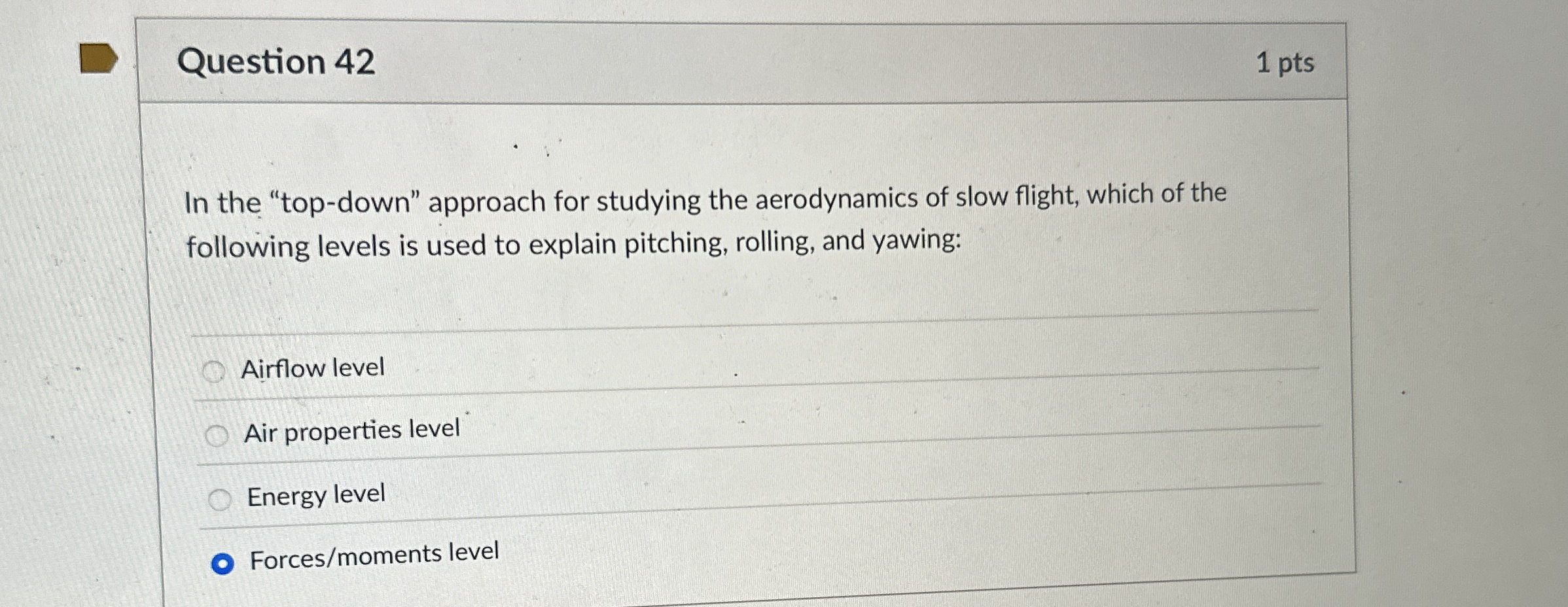 Question 4 2 1 pts In the "top - down" approach