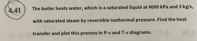 4 . 4 1 The boiler heats water, which is a