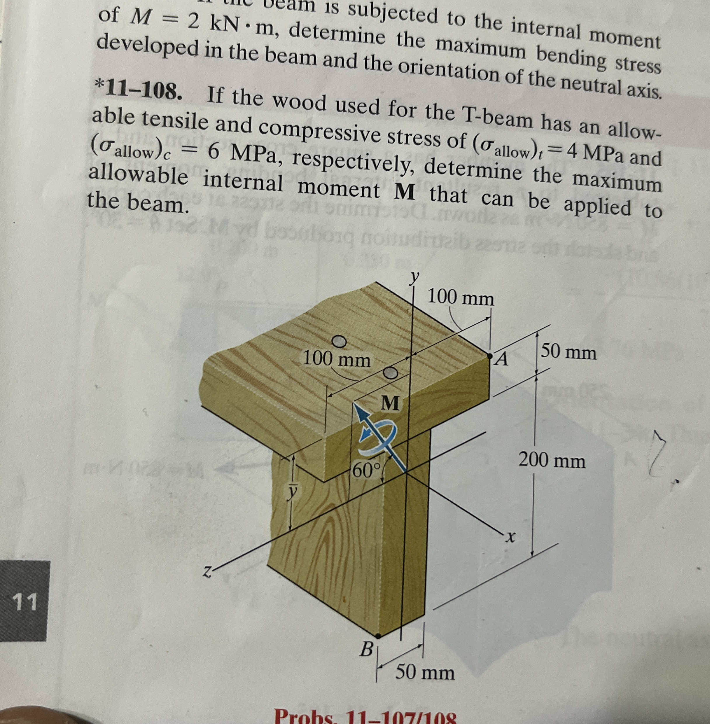 moment developed in the betermine the maximum