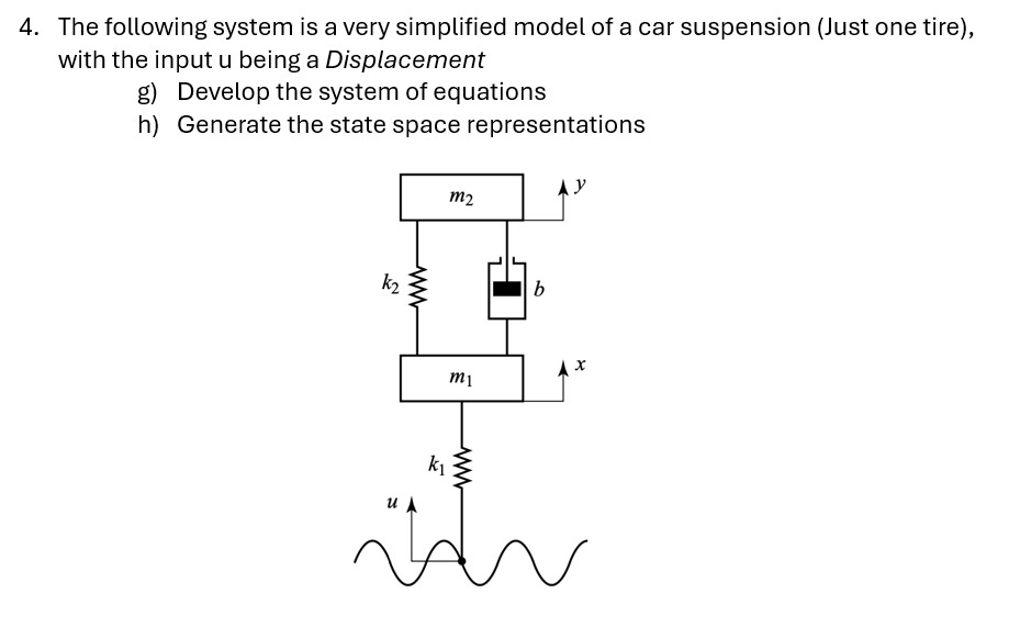 The following system is a very simplified model