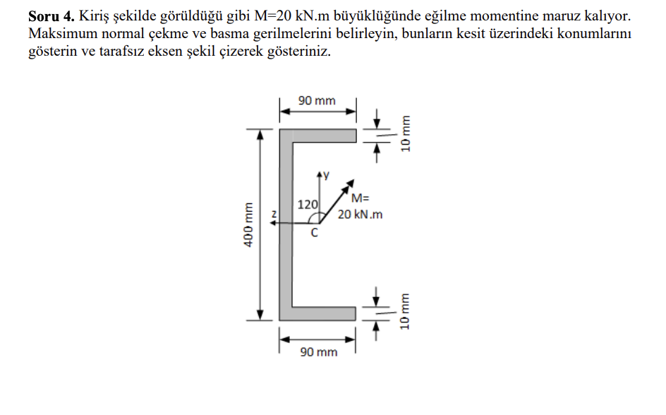 Soru 4 . Kiri ekilde g r ld gibi \ ( \ mathrm { M