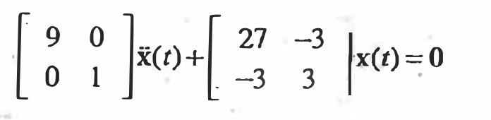 Calculate response of system