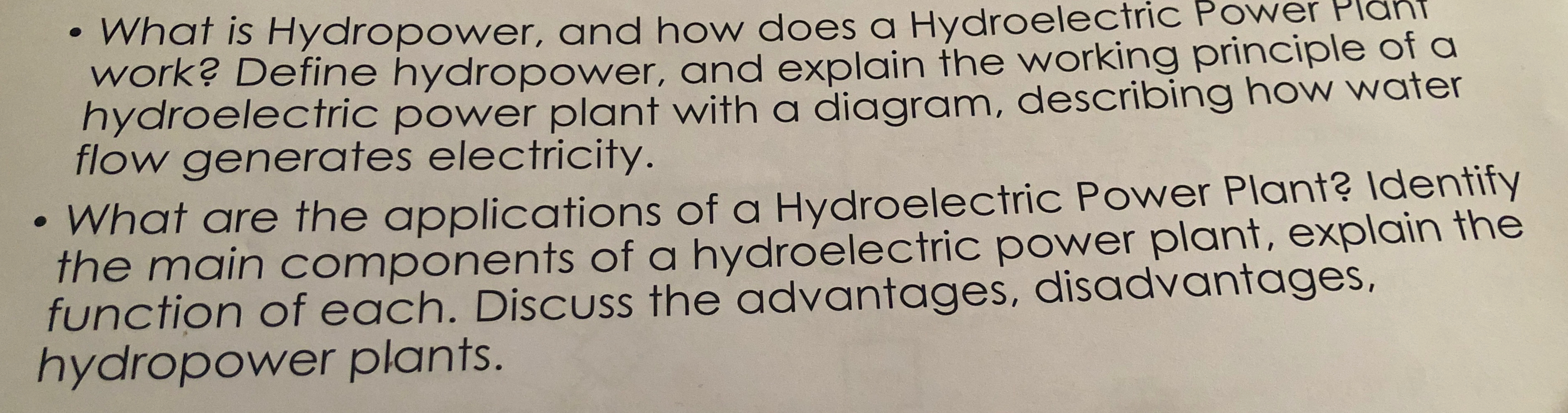 What is Hydropower, and how does a Hydroelectric
